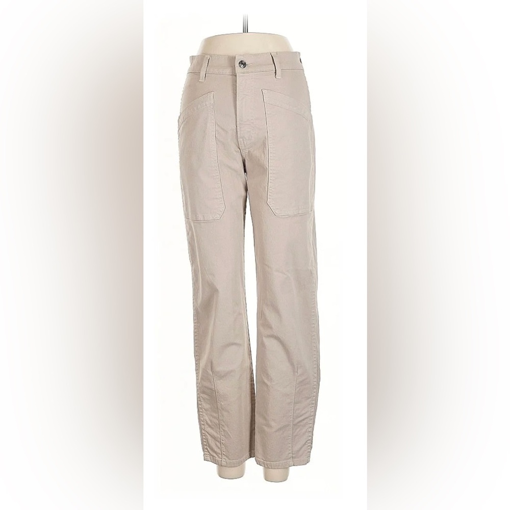 Veronica Beard Charlie cotton blend twill tapered pants